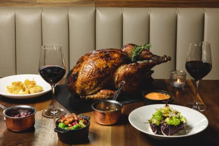 Thanksgiving feast at Sette