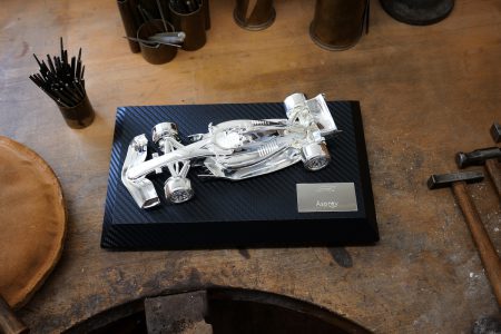 Asprey and Formula One team up to create an exclusive collection celebrating the revolutionary new 2022 racing car