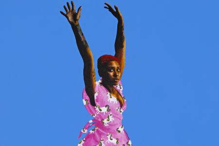 Artist Dawn Okoro celebrates spontaneity in electrifying exhibition