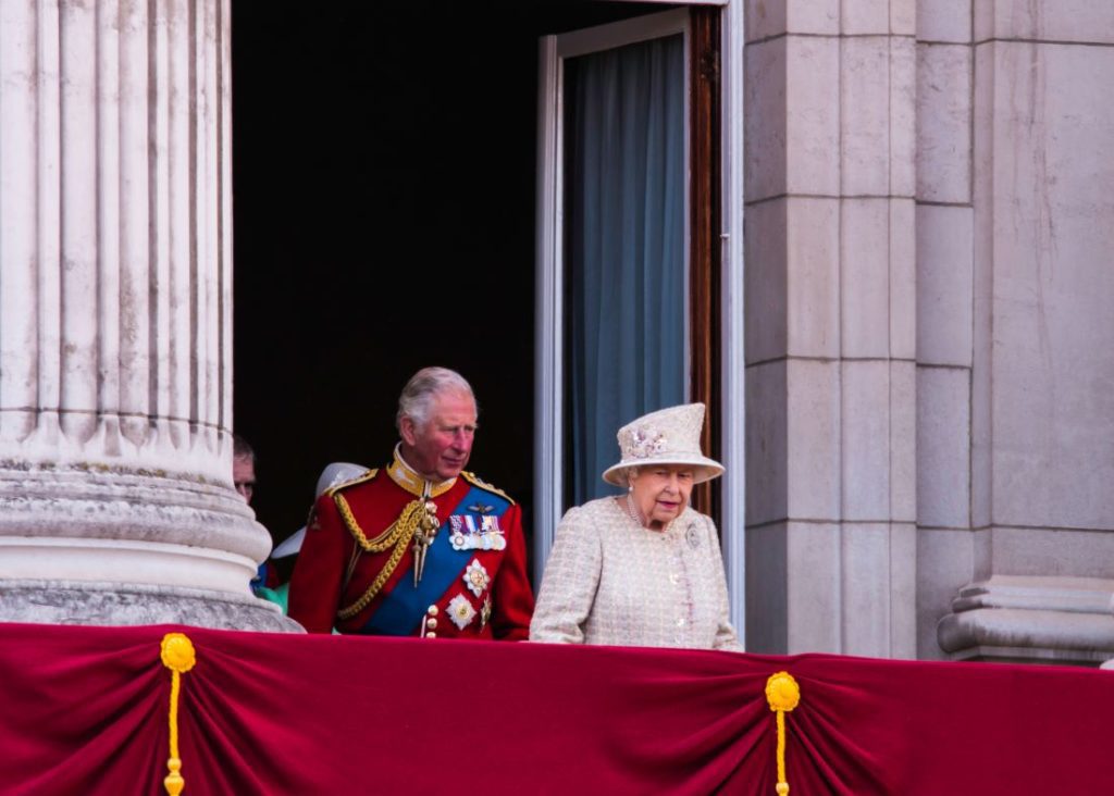 King Charles III & Queen Elizabeth II