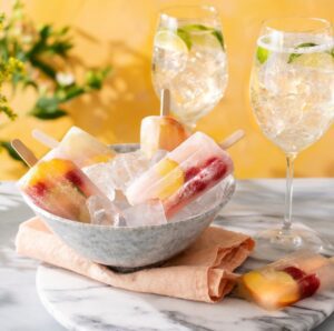 Eden Mill gin and tonic ice lollies Wimbledon