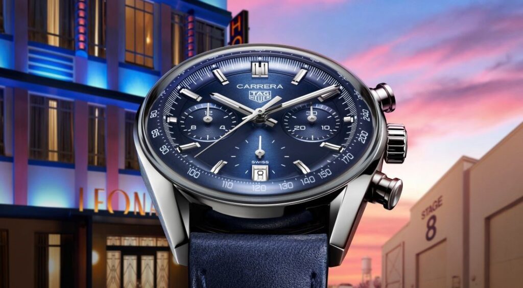 2023 TAG Heuer Carrera Chronograph in blue