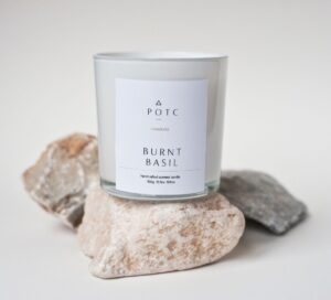 Pieces of the Cloud candle - Burnt Basil Fragrance