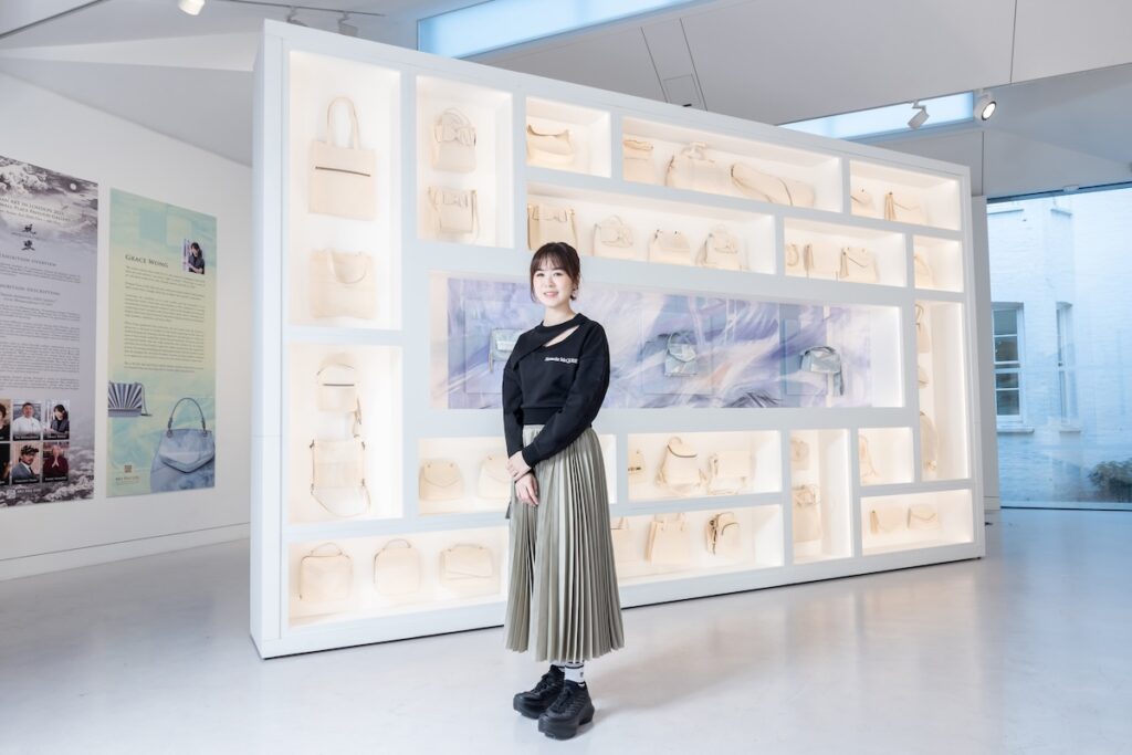 Grace Han at the Asian Art exhibition