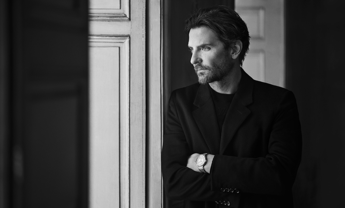Louis Vuitton watch ambassador Bradley Cooper for Louis Vuitton ©️Mario Sorrenti/Louis Vuitton