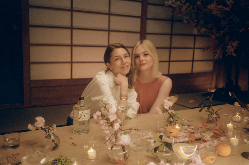 Sofia Coppola and Elle Fanning Roku Gin Campaign