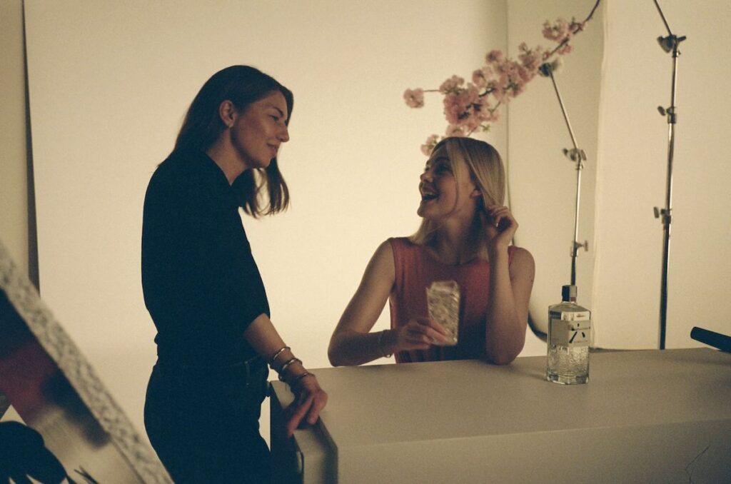 Sofia Coppola and Elle Fanning Roku Gin Campaign