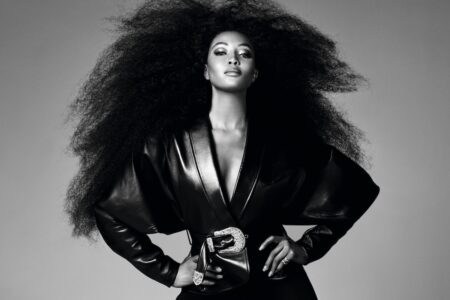 Naomi In Fashion. Picture credit: Steven Meisel