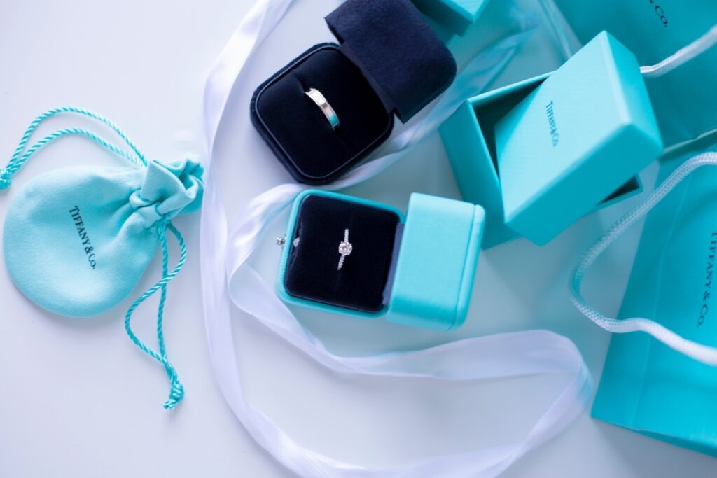 luxury brands packaging Tiffany and Co