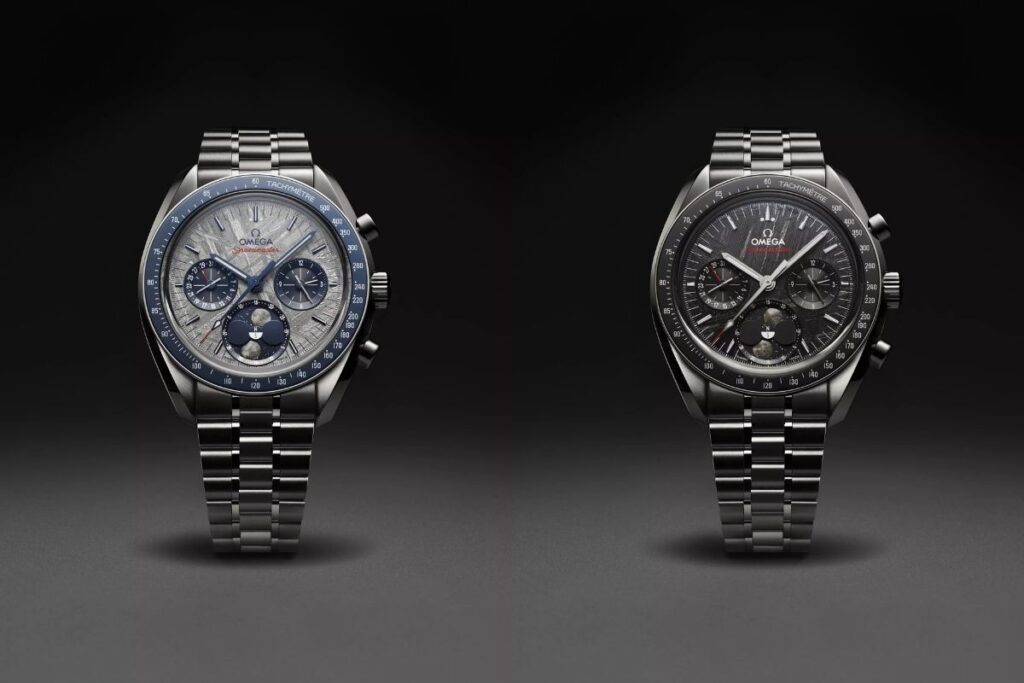 Omega Speedmaster Moonphase Meteorite