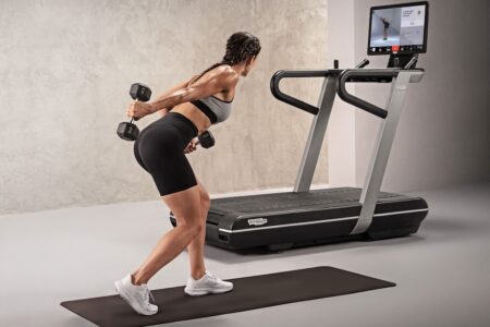 Technogym fitness home gym treadmill