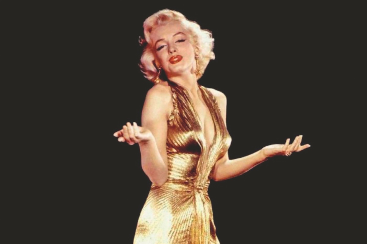 william travilla marilyn monroe gold dress How continues to influence fashion today Greece Outfits