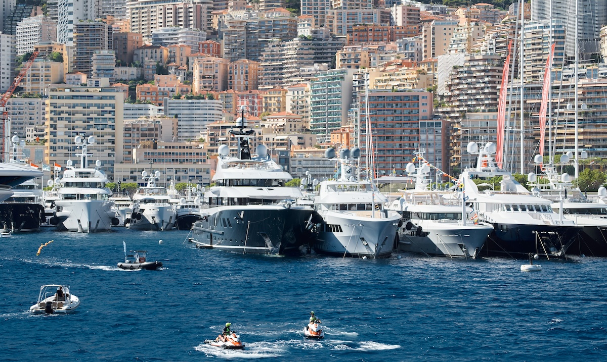 Monaco Grand Prix superyacht