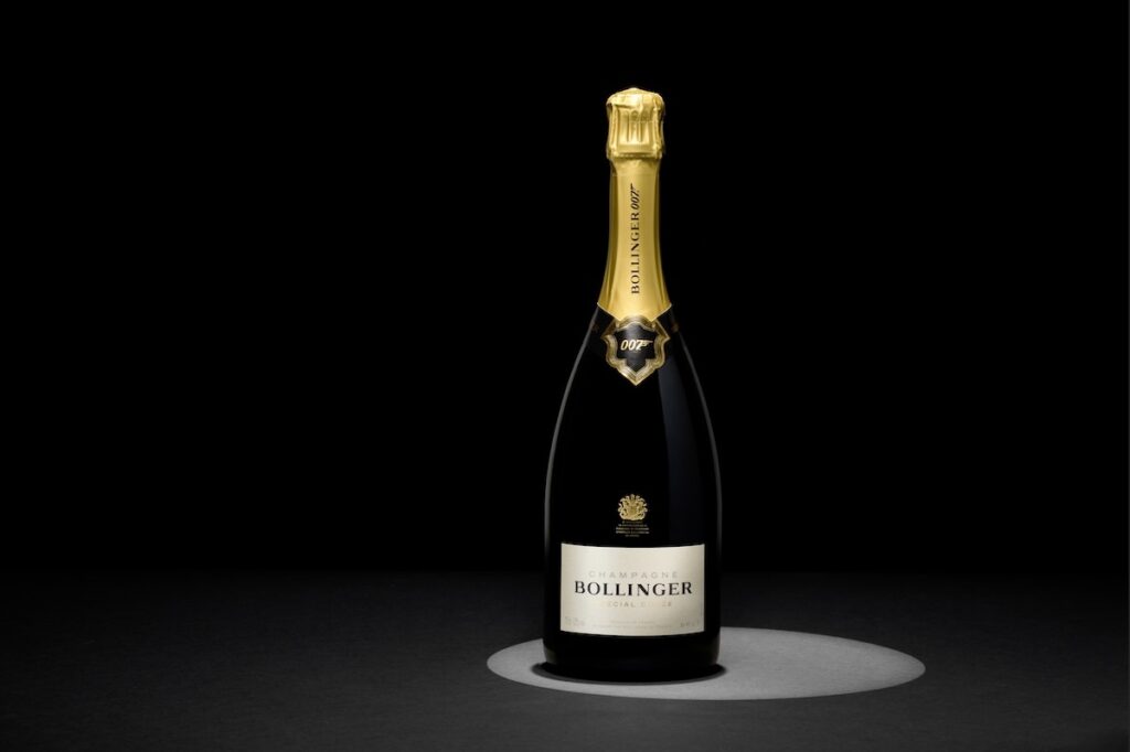 Champagne Bollinger James Bond