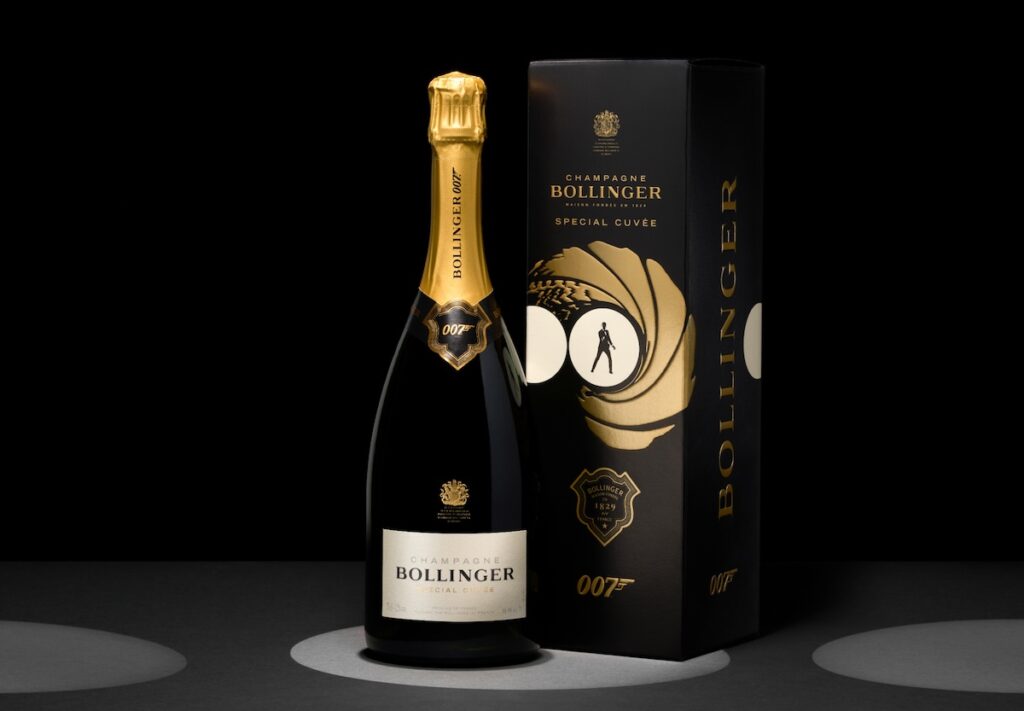 Champagne Bollinger James Bond