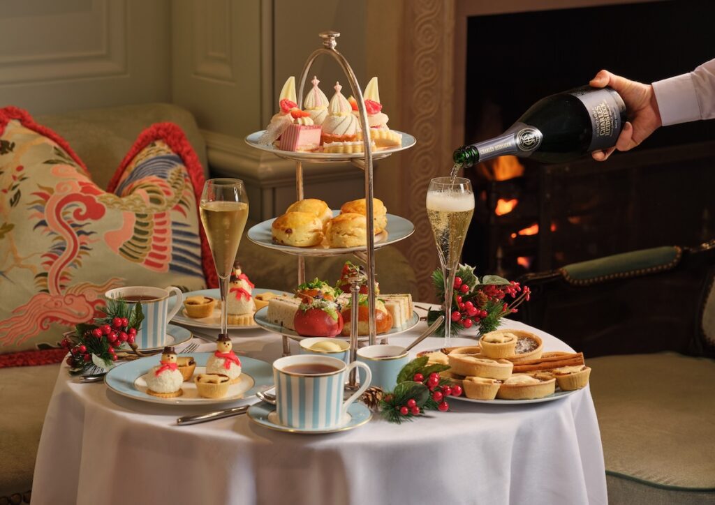 festive afternoon teas London