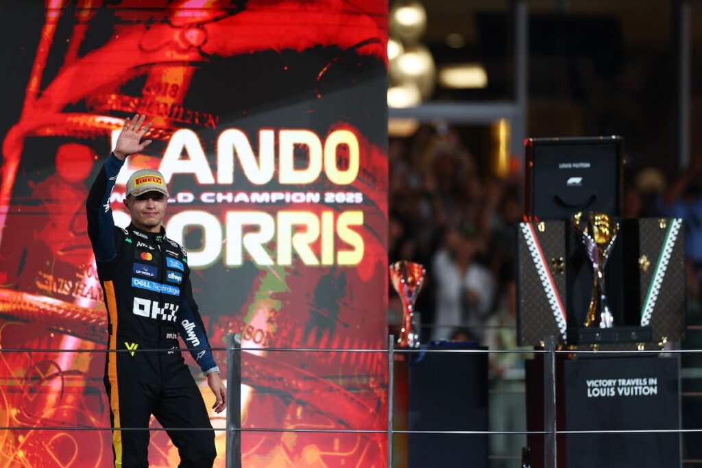 Lando Norris F1 championship Photo by Zak Mauger/LAT Images