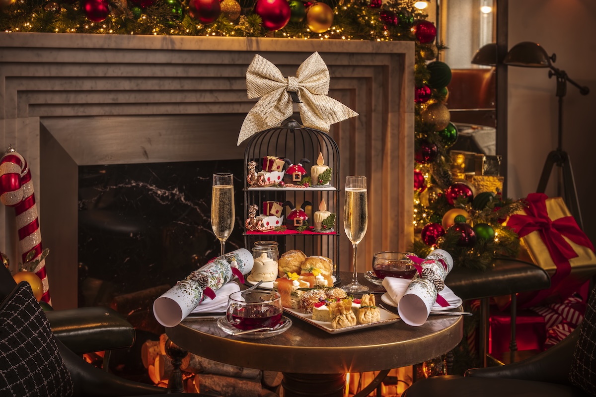 festive afternoon teas London