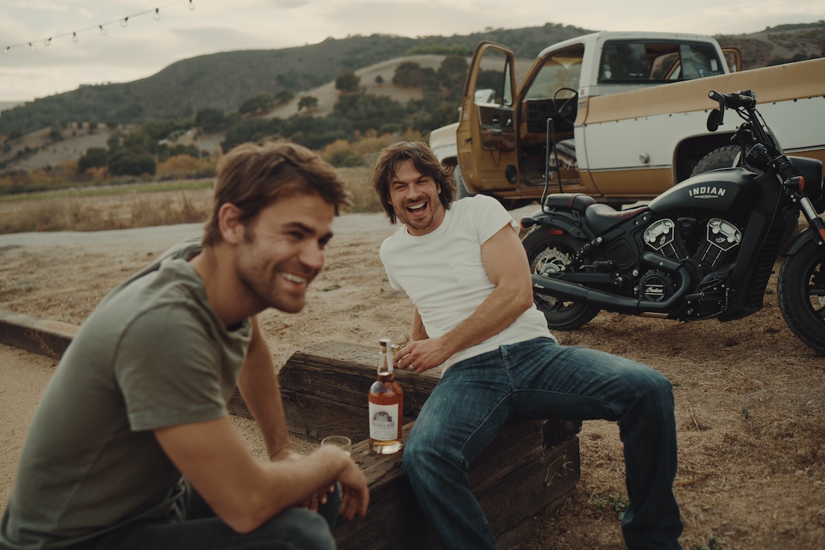 Ian Somerhalder Paul Wesley bourbon