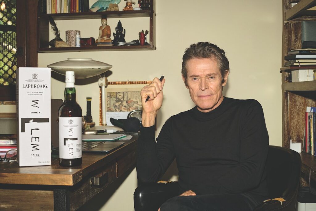 Laphroaig Willem Dafoe whisky
