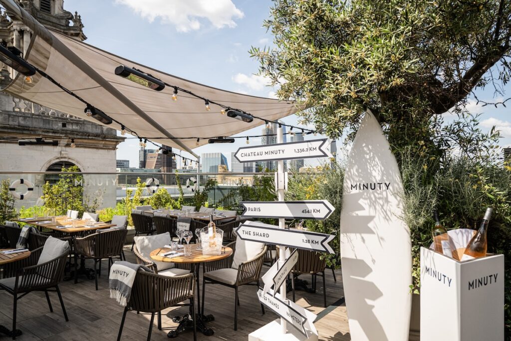 rooftop terraces London