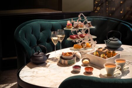Aki London afternoon tea