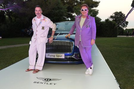 Bentley Flying Spur First Edition raises €700,000 for the Elton John AIDS Foundation
