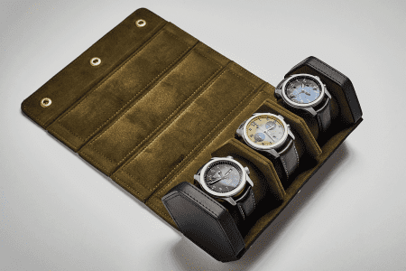 Your new favourite travel companion: the Bennett Winch watch roll