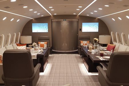 Step on board the world’s only VVIP 787 private jet