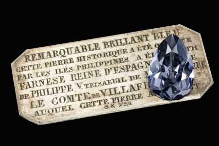 The Farnese Blue diamond sent to auction for the first time