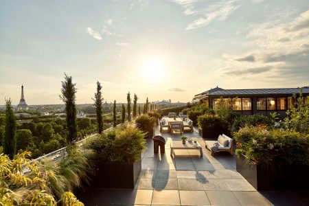 This Parisian penthouse has received a historic belle epoque makeover