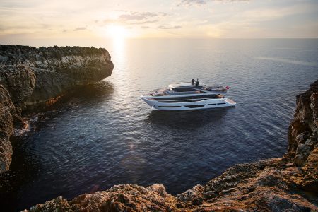 British brand Princess Yachts redefines the traditional flybridge with its ‘superfly’ X95