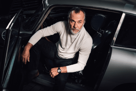 Atelier Jalaper creates timepieces featuring pieces taken from an authenticated Aston Martin DB5 