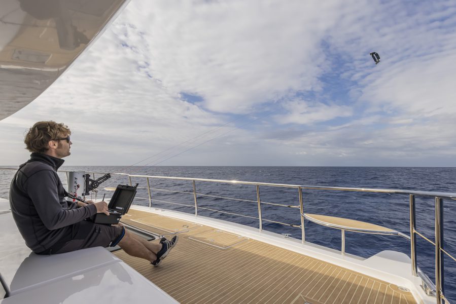 SilentYachts launches stunning new model featuring innovative kite system