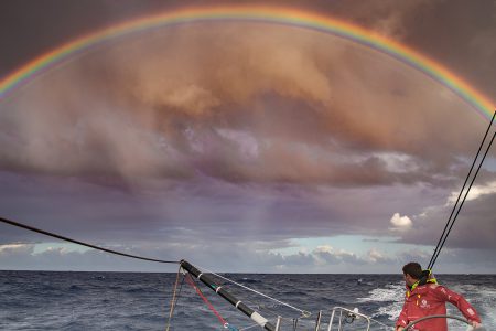 Storms at sea make for perilous sailing and thrilling views during the Volvo Ocean Race