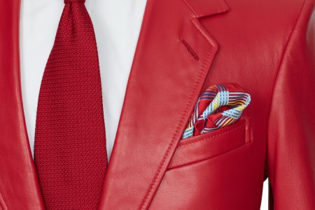 Richard Anderson launches bespoke Red Leather Jacket