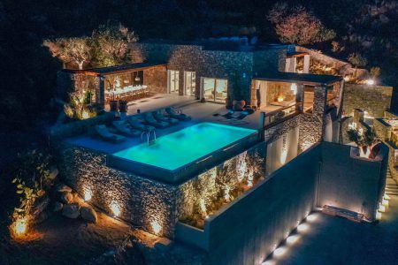 Kenshō Psarou Grand Villa opens on Greek island of Mykonos